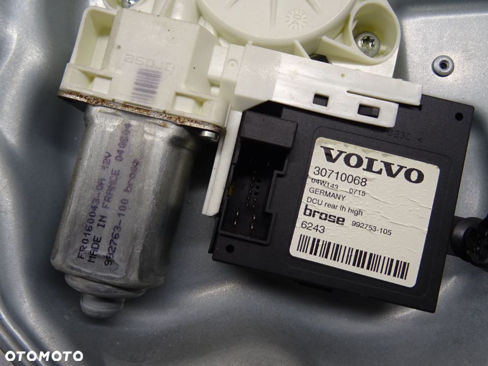 VOLVO V50 KOMBI 04-06 PODNOŚNIK SZYB PRAWY LEWY PRZÓD PRZEDNI - 6