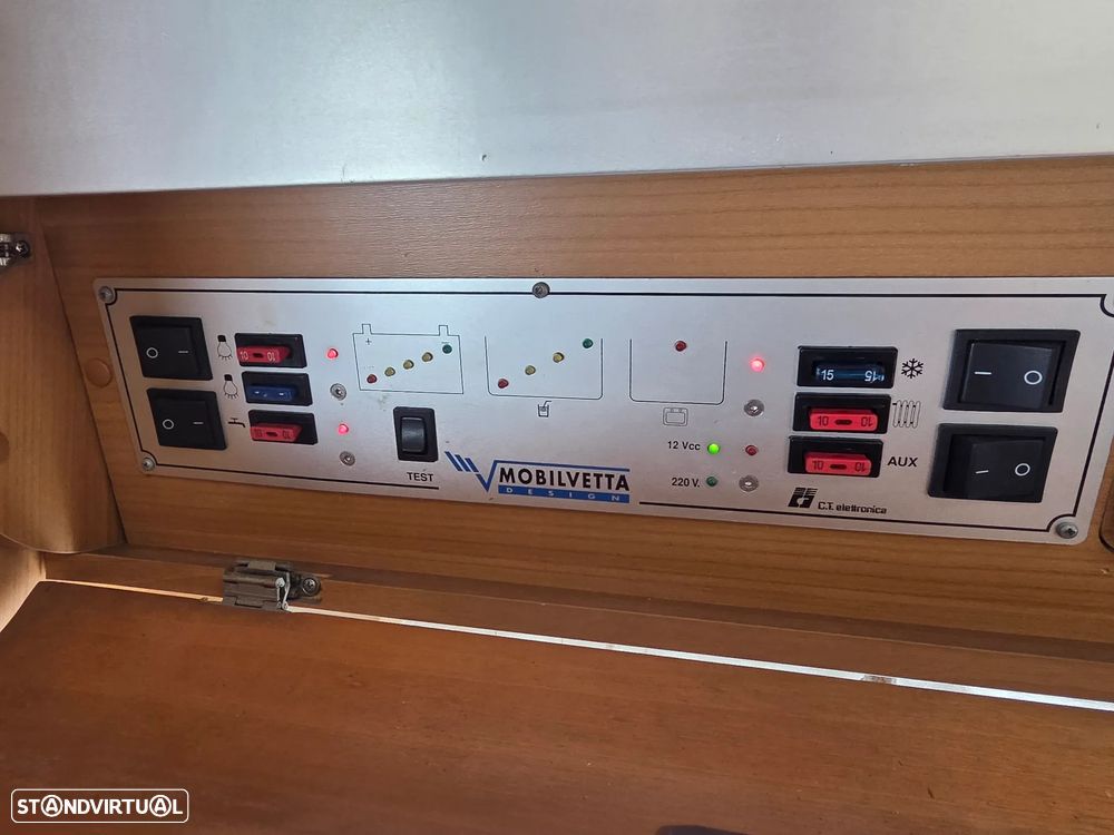 Mobilvetta Icaro P6 frigorífico grande + Forno - 12