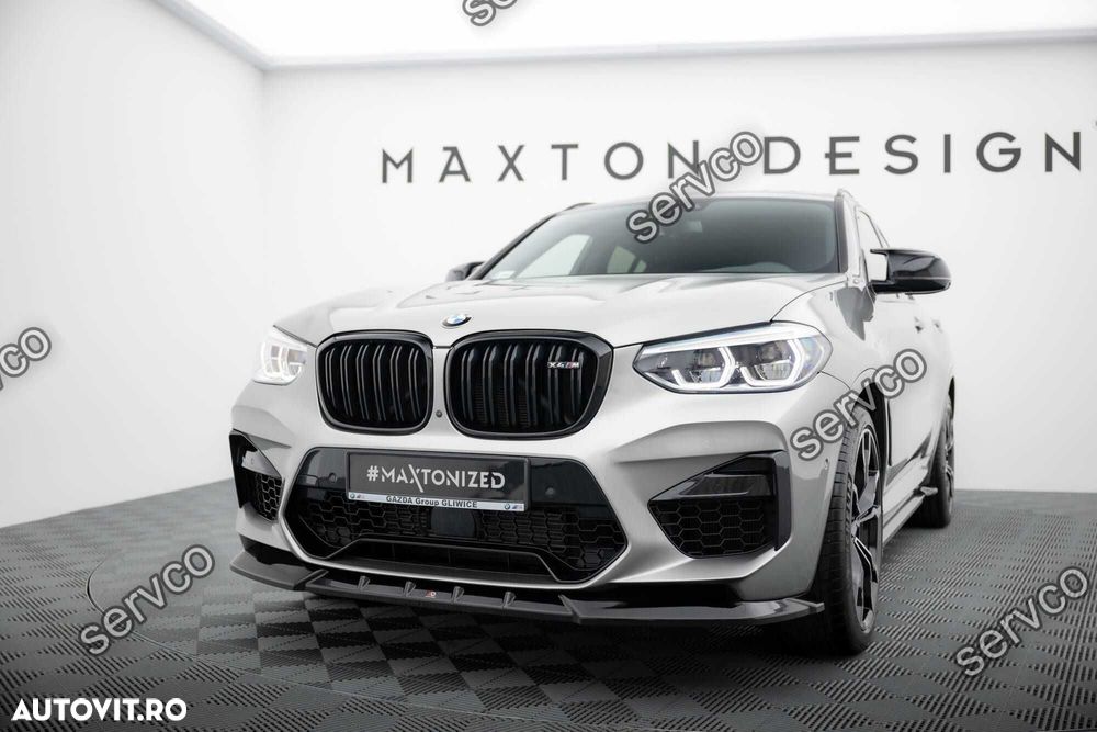 Prelungire bara fata Bmw X4 M F98 2019-2021 v1 - Maxton Design - 3