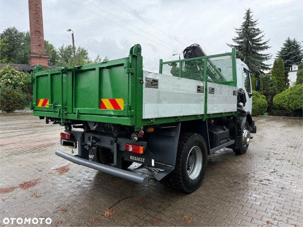 Renault MIDLUM 270 DCI* DMC 16T* WYWROTKA 3,7m* HIAB 085 EVOLUTEK* DŹWIG 3,8T* MOST GÓRSKI* BLOKADA* KLIMA* 85% OPONY* STAN BDB* Z FRANCJI* - 12