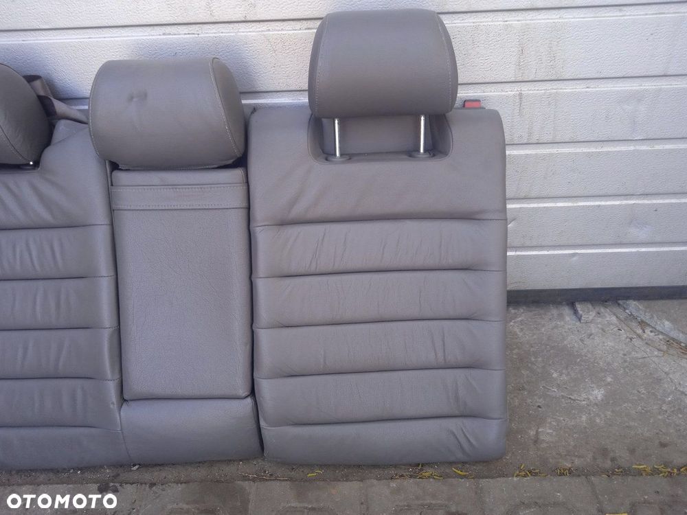 Fotel Kierowcy Pasażera Oparcie Kanapy Audi A6 C5 Skórzane - 9