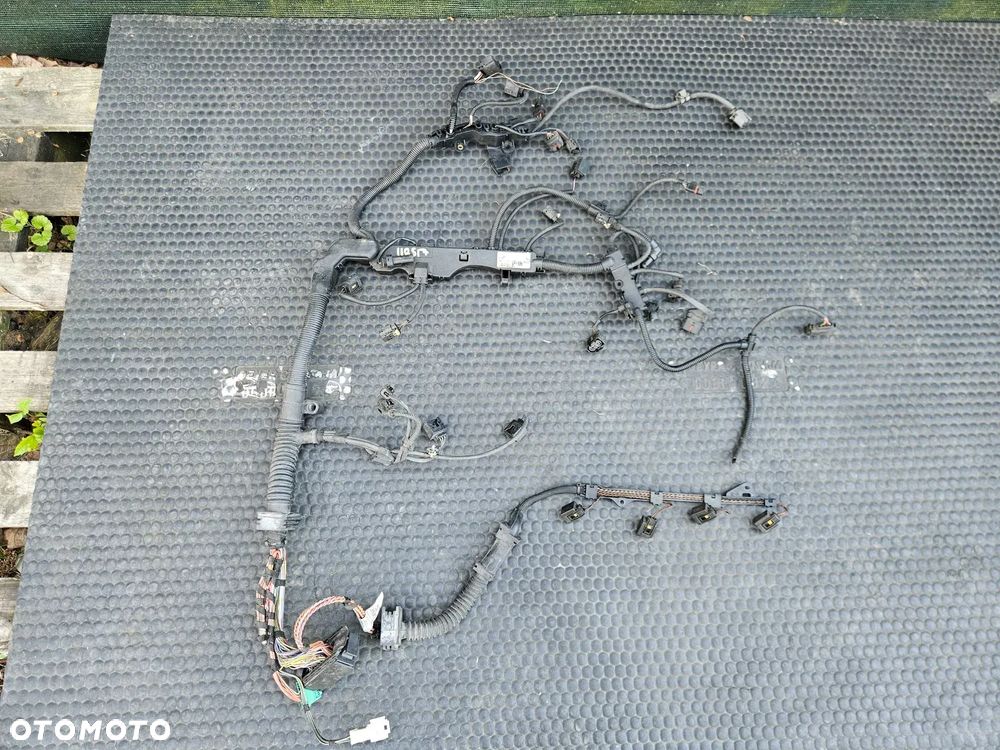 Wiazka Instalacja Silnika Przewody Kable Wtryski 2.0 D N47 Manual BMW 3 E90 E91 Lift LCI 2009r Europa - 1