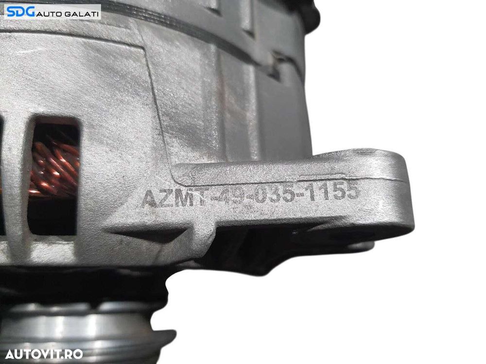 Alternator 150A Seat Ibiza 4 1.2 TDI CFWA 2008 - 2017 Cod 13420610 AZMT-49-035-1155 [N3788] - 8