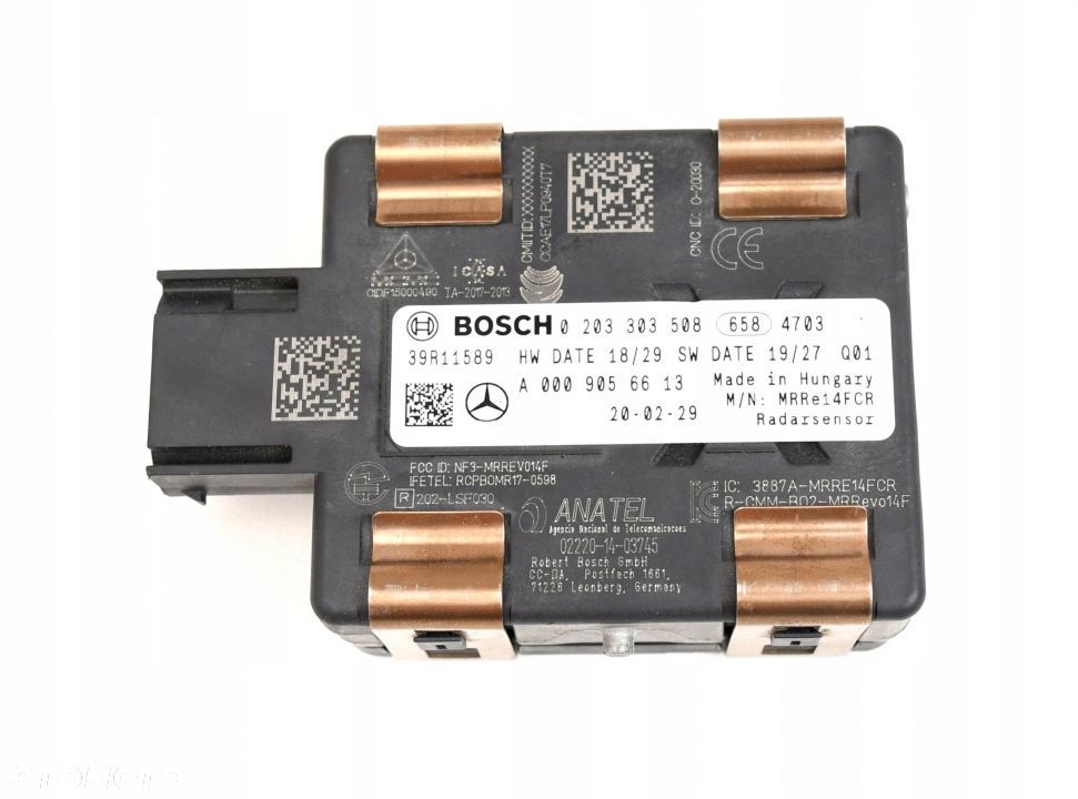 MERCEDES SENSOR CZUJNIK RADAR DISTRONIC ORYGINAŁ - 2