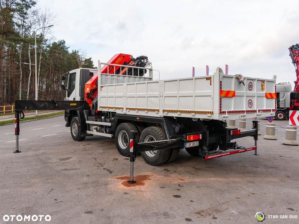 Iveco TRAKKER 360 PALFINGER PK 36002 HDS Żuraw Wywrotka Rotator - 16