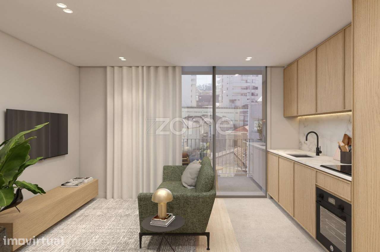Apartamento T0 em fins de construção, em Mafamude, Vila Nova de Gaia - Grande imagem: 2/24