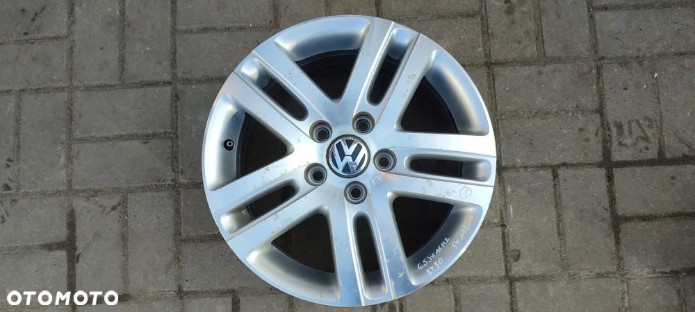 FELGI ALUMNIOWE 5x112 6,5Jx16 CALI ET50 RONAL fi 57.1 1KO601025AJ VW TOURAN GOLF V VI VII JETTA PASSAT AUDI SEAT SKODA KOMPLET 4 SZTUKI - 2