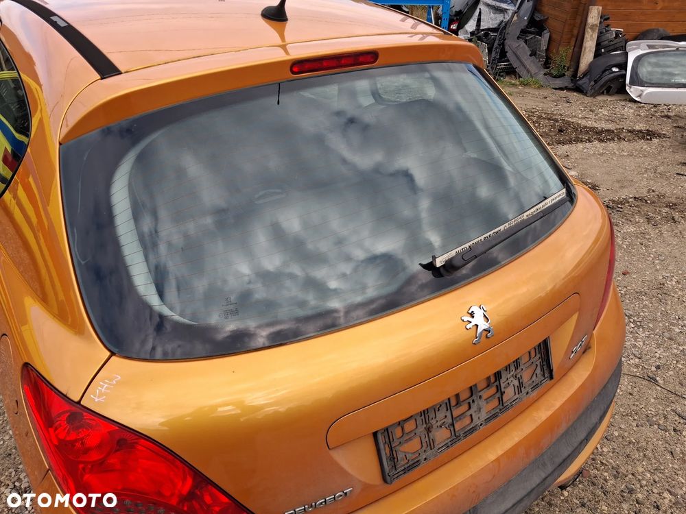KLAPA BAGAZNIKA PEUGEOT 207 3D KHW - 3