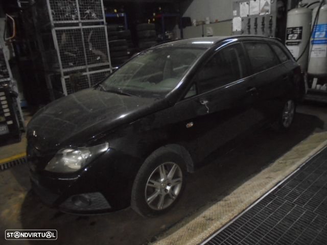 Carro MOT: CFWA CXVEL: MAL SEAT IBIZA 4 2010 1.2TDI 75CV 5P PRETO DIESEL - 3