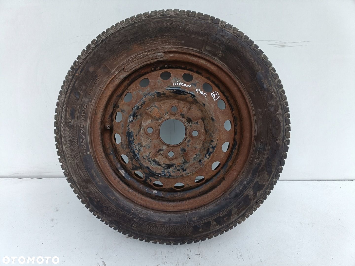 Nissan NV200 KOŁO ZAPASOWE Zapas 175/70 R14C 4X114,3 5J14CHG - 1