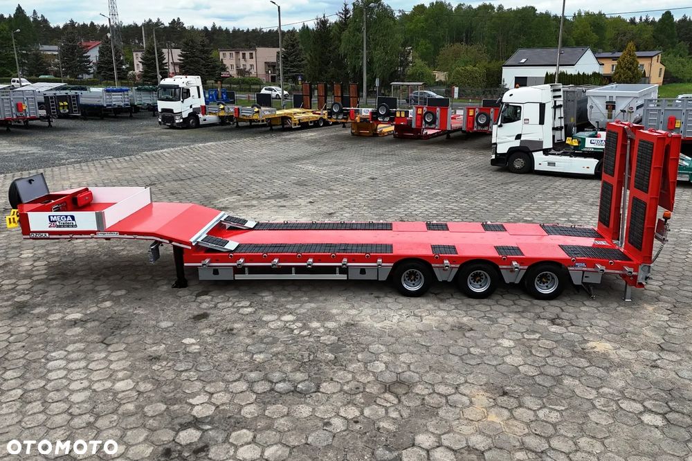 Inny 3 OSIOWA NISKOPODWOZIOWA Z NAJAZDAMI HYDRAULICZNYMI - twarda guma techniczna na pokładzie! - 8