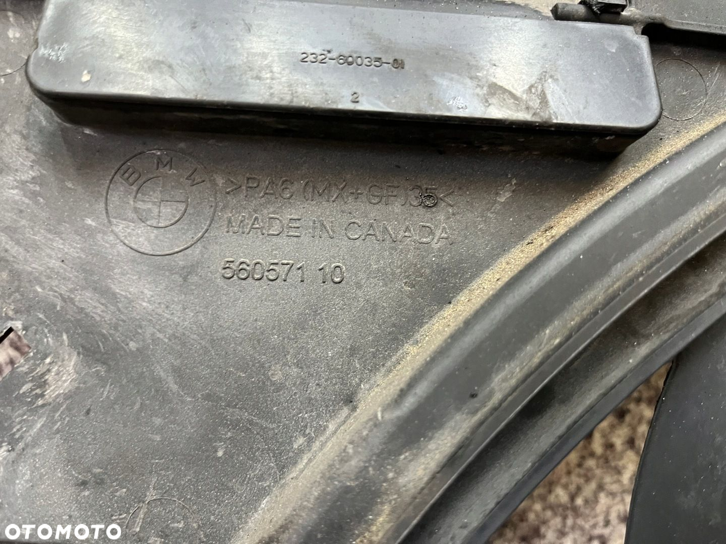 Wentylator wiatrak chlodnic BMW E70 X5 3.0 D 3.5 D E71 X6 ORYGINAL - 6