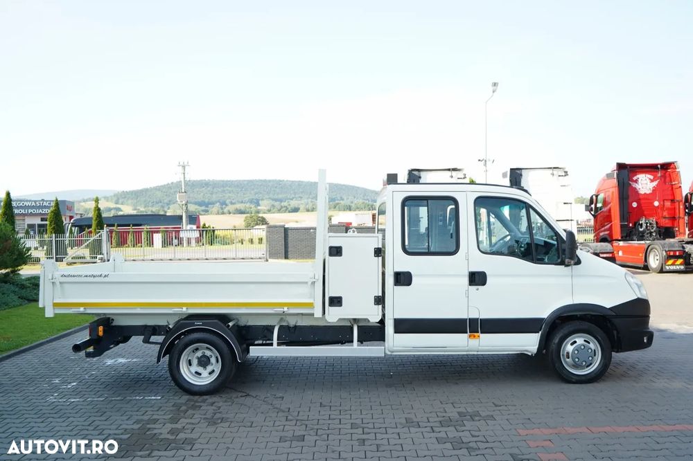 Iveco DAILY 35-130 / OȚEL CU BASCULATOR SPATE / CAMION MIX - 7 LOCURI / DOUĂ / MANUAL / IMPORTAT / - 18