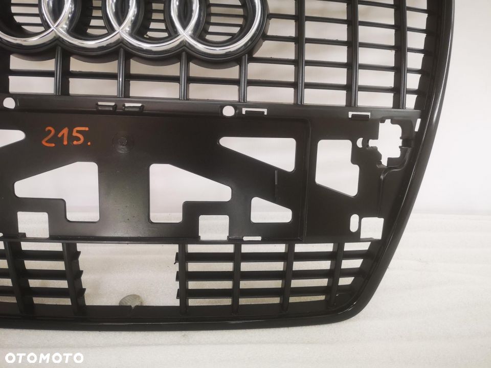 AUDI A6 C6 S-LINE 4F0  BLACK 04- ATRAPA PRZEDNIA PRZÓD / GRILL POD RADAR NR: 4F0853651L, NR AUKCJI NG215 - 5