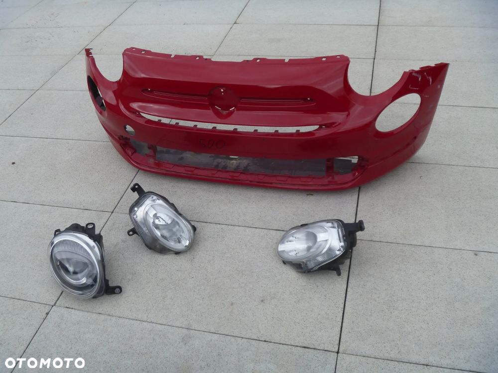 FIAT 500 LIFT 2015 ZDERZAK PRZEDNI ORYGINAŁ - 2