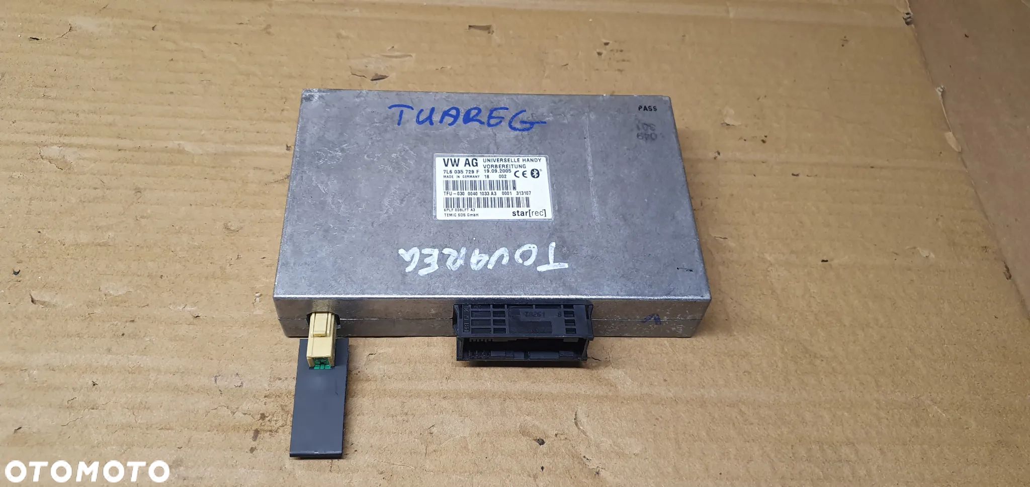 Moduł sterownik bluetooth VW Touareg 7L6035729F - 1