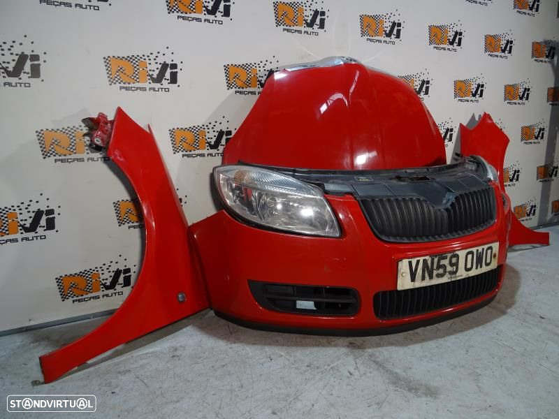 Frente completa Skoda Fabia 2 / Roomster 5J - 4