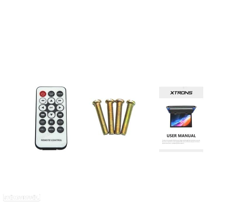 ECRA DE TECTO DE 10,1" HD COM HDMI 1080P USB SD Y LUZ - 3