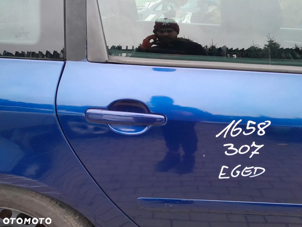 PEUGEOT 307 DRZWI PRAWE TYLNE PRAWY TYŁ KOMBI KOLOR: EGED - 2