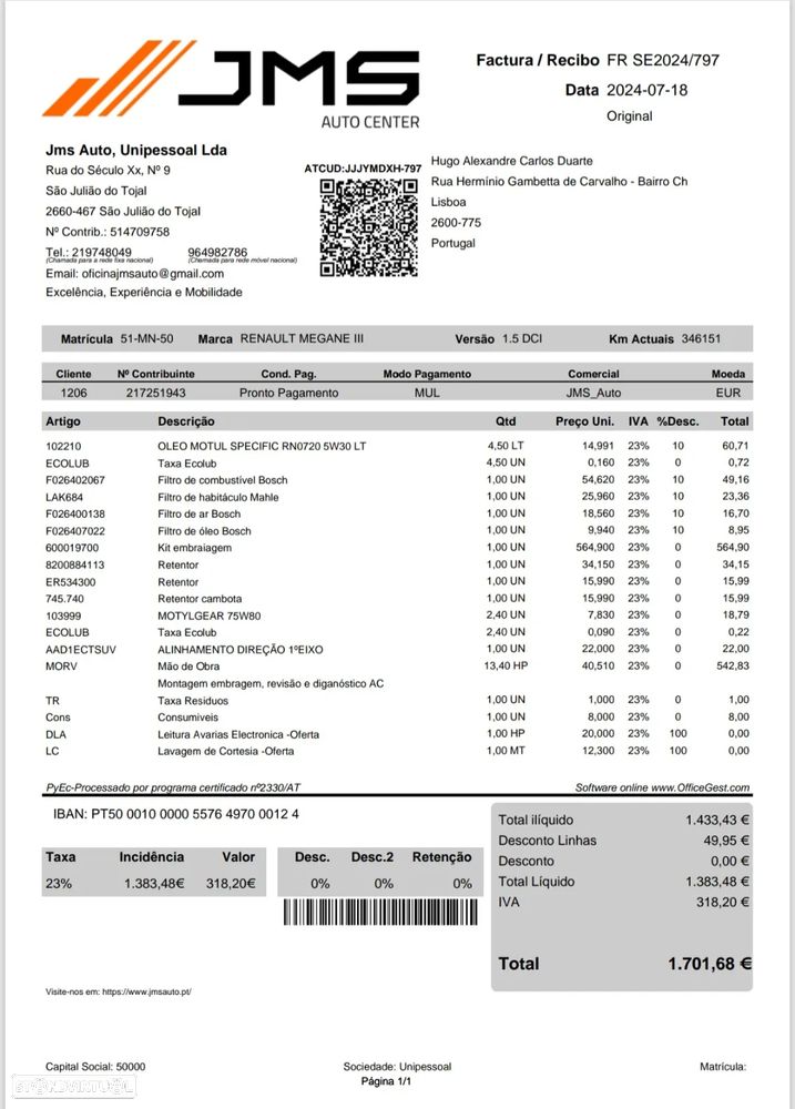 Renault Mégane 1.5 dCi Dynamique - 12