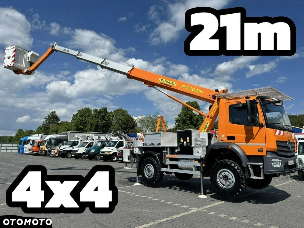 Mercedes-Benz Atego 718 E6 4x4 Zwyżka PALFINGER P210 BK Podnośnik Koszowy - 2