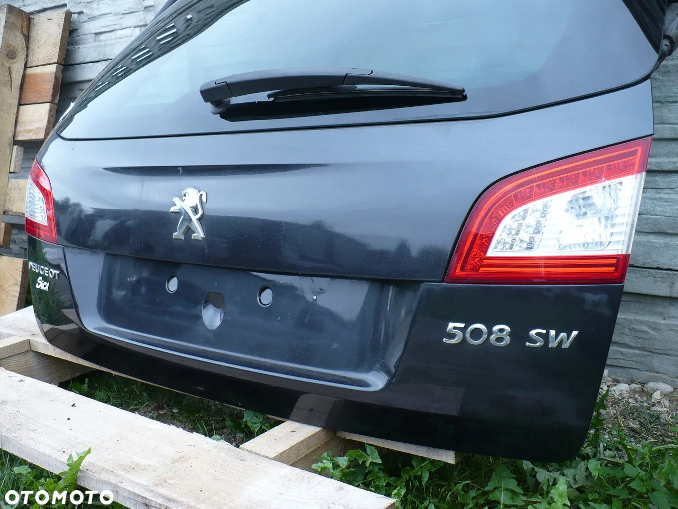 508 I SW KOMBI KLAPA BAGAZNIKA CZARNA BRAZOWA EEHD ORYGI. EU. - 11