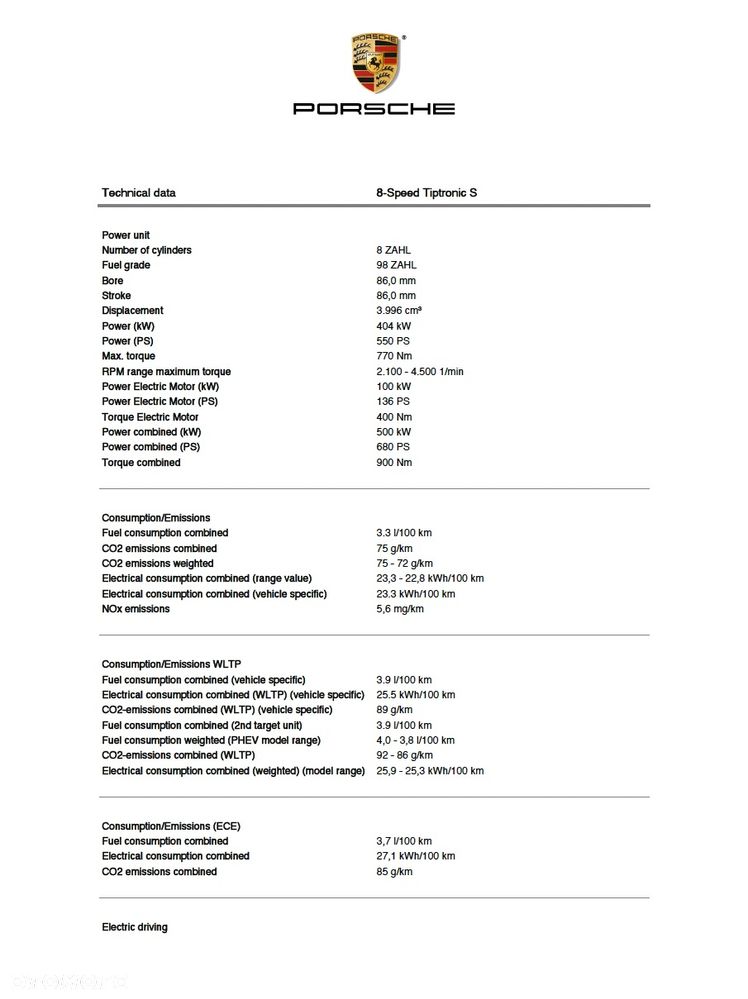 Porsche Cayenne S E-Hybrid PHEV - 20