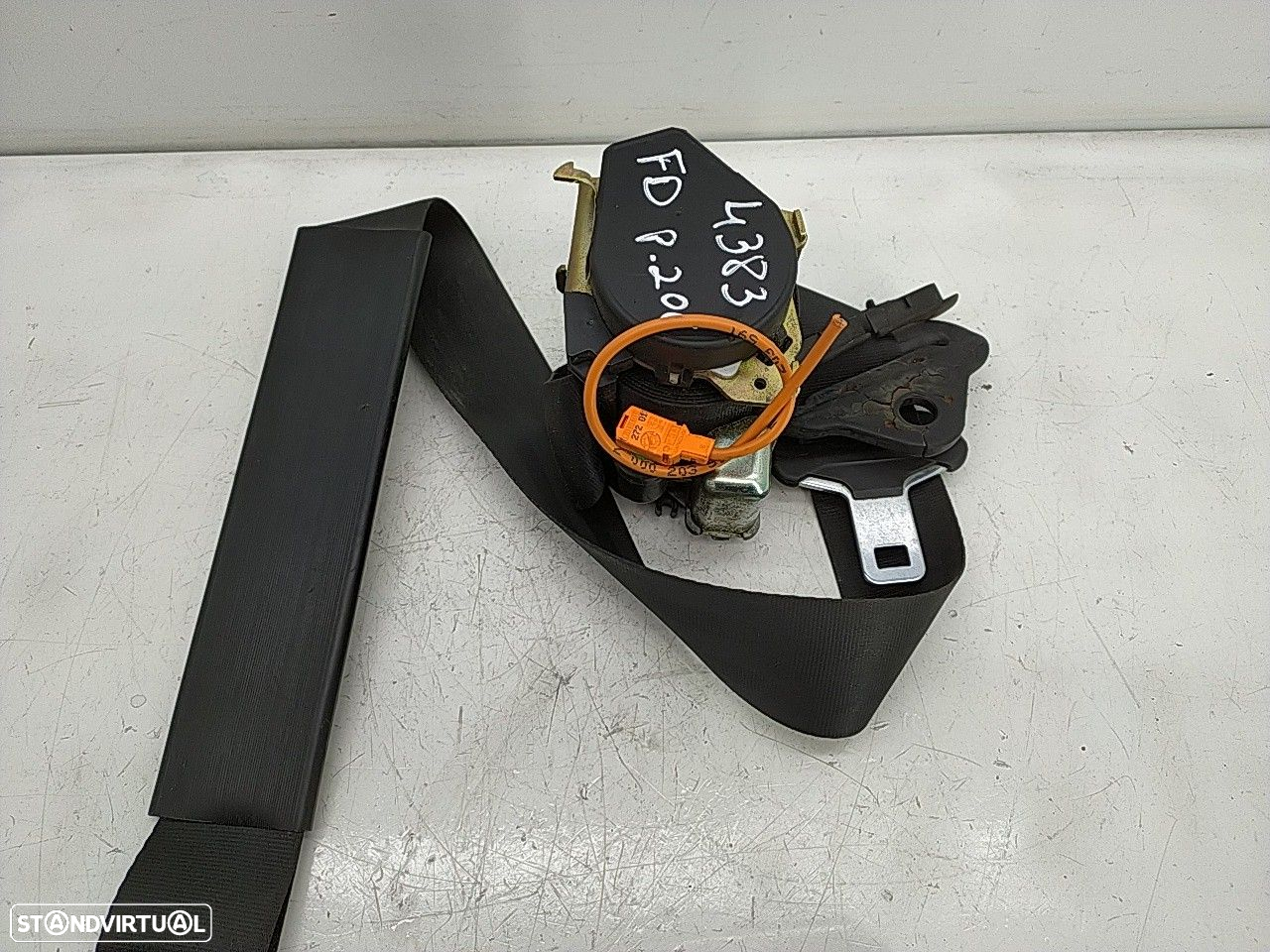 Cinto Fte Dto Pre Tensor Peugeot 206 Hatchback (2A/C) - 4