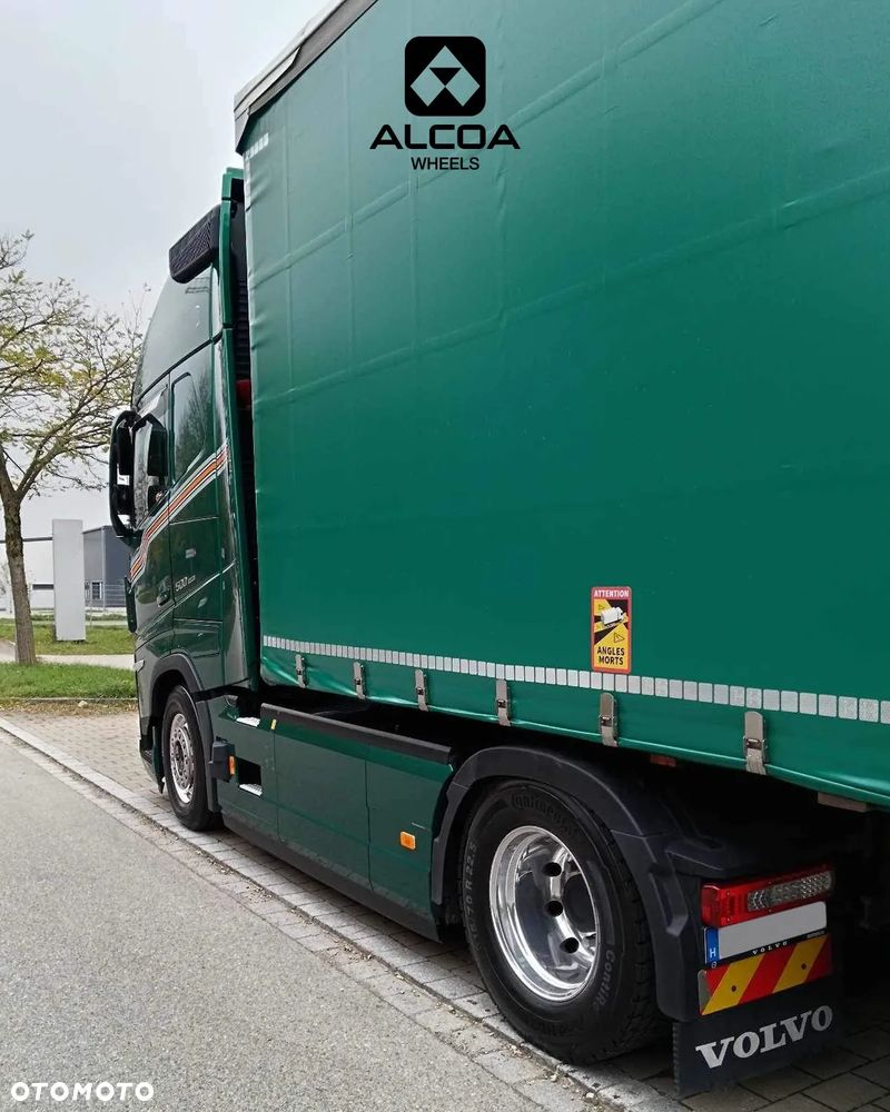 ET 154 / 9,00 x 22,5 / ORYGINALNA Felga ALCOA / DURA_BRIGHT / FV / - 24