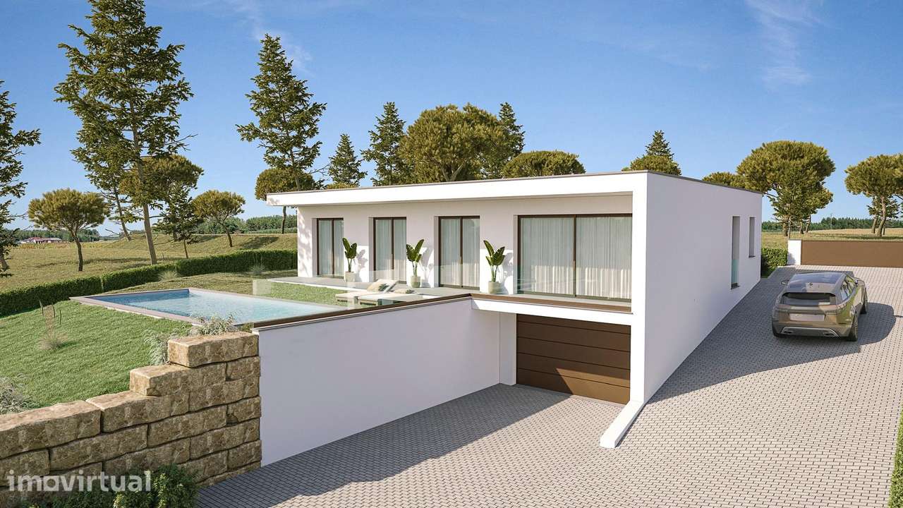 Moradias T3 térreas com piscina - 10min de São Martinho do Porto - Grande imagem: 2/48