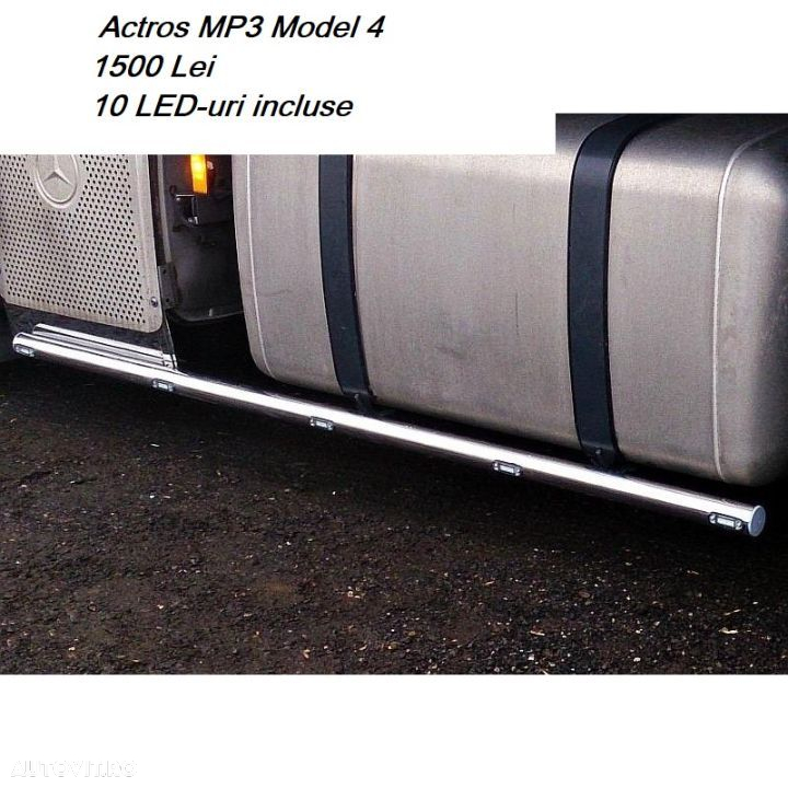 Bullbar Suport lumini Actros MP3 - 6