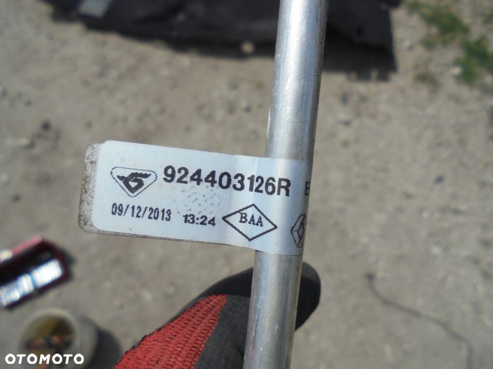PRZEWÓD RURKA KLIMATYZACJI RENAULT CAPTUR 1.5 DCI 924403126R - 2