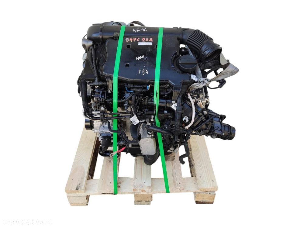 SILNIK KOMPLETNY WTRYSKIWACZE TURBINA MINI CLUBMAN F54 2.0D 190 KM B47C20A - 1