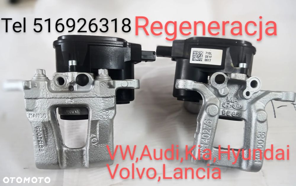 ZACISK HAMULCOWY VW PASSAT B5 B6 B7 B8 CC TIGUAN SHARAN ARTEON ALHAMBRA GOLF VII AUDI A6C6 C5 C7 A4 B8 A8 D3 D4,TT,Q3,Q5,A3,MAZDA CX5 CX7  BMW 5 F10 F11 F40  VOLVO S60 V60 XC60 XC70 V70 HYUNDAI i40,i30,KONA TUCSON KIA SPORTAGE CEED, PROCEED OPTIMA LANCIA THESIS FORD MONDEO MK4,MK5,GALAXY S-MAX RENAULT SCENIC III MEGANE III ESPACE V TALISMAN SKODA Octavia III Superb III QUAD CF MOTO LIGIER X Too NOVA MICROCAR MC1 MC2 Cargo,IVECO Seat Leon III - 6