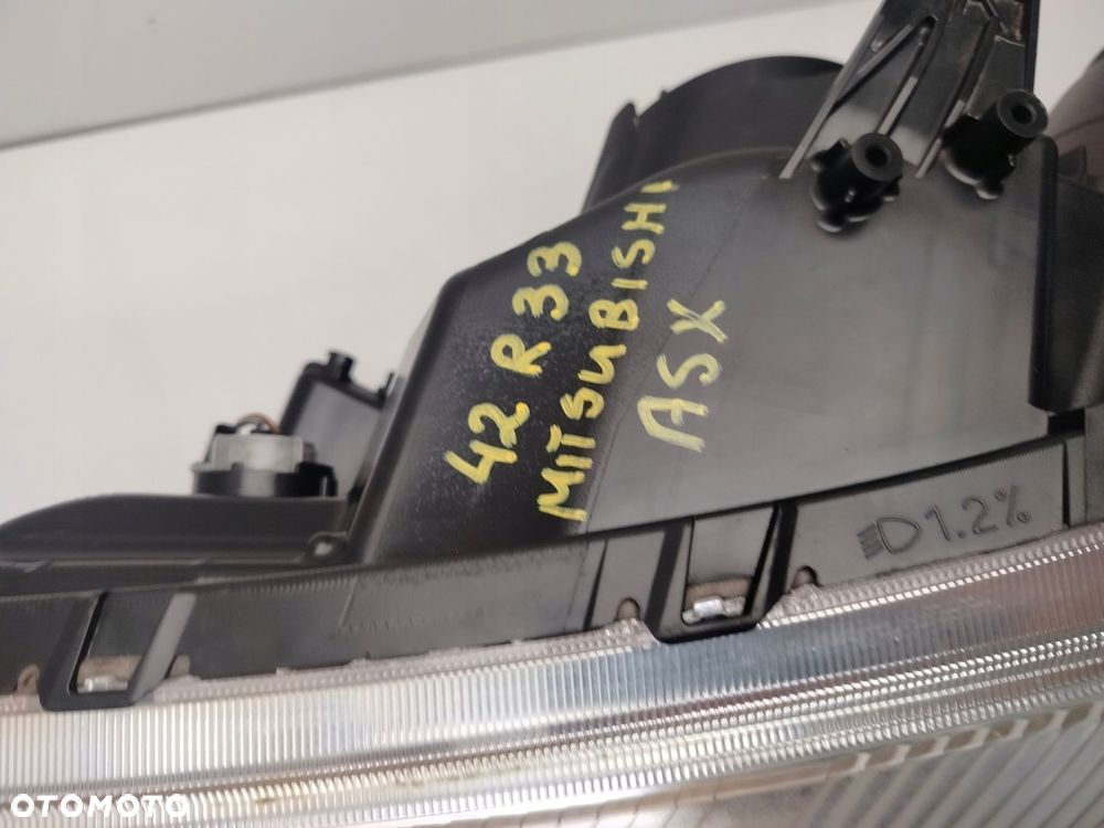mitsubishi asx 10r- reflektor lampa lewy przód lewa przednia - 12