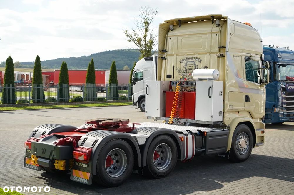Scania R 580 / V8 / 6x4 / DMC: 95.000 KG / KLIMA POSTOJOWA / OPTICRUISE / 3 OSIOWY CIĄGNIK SIODŁOWY - 8