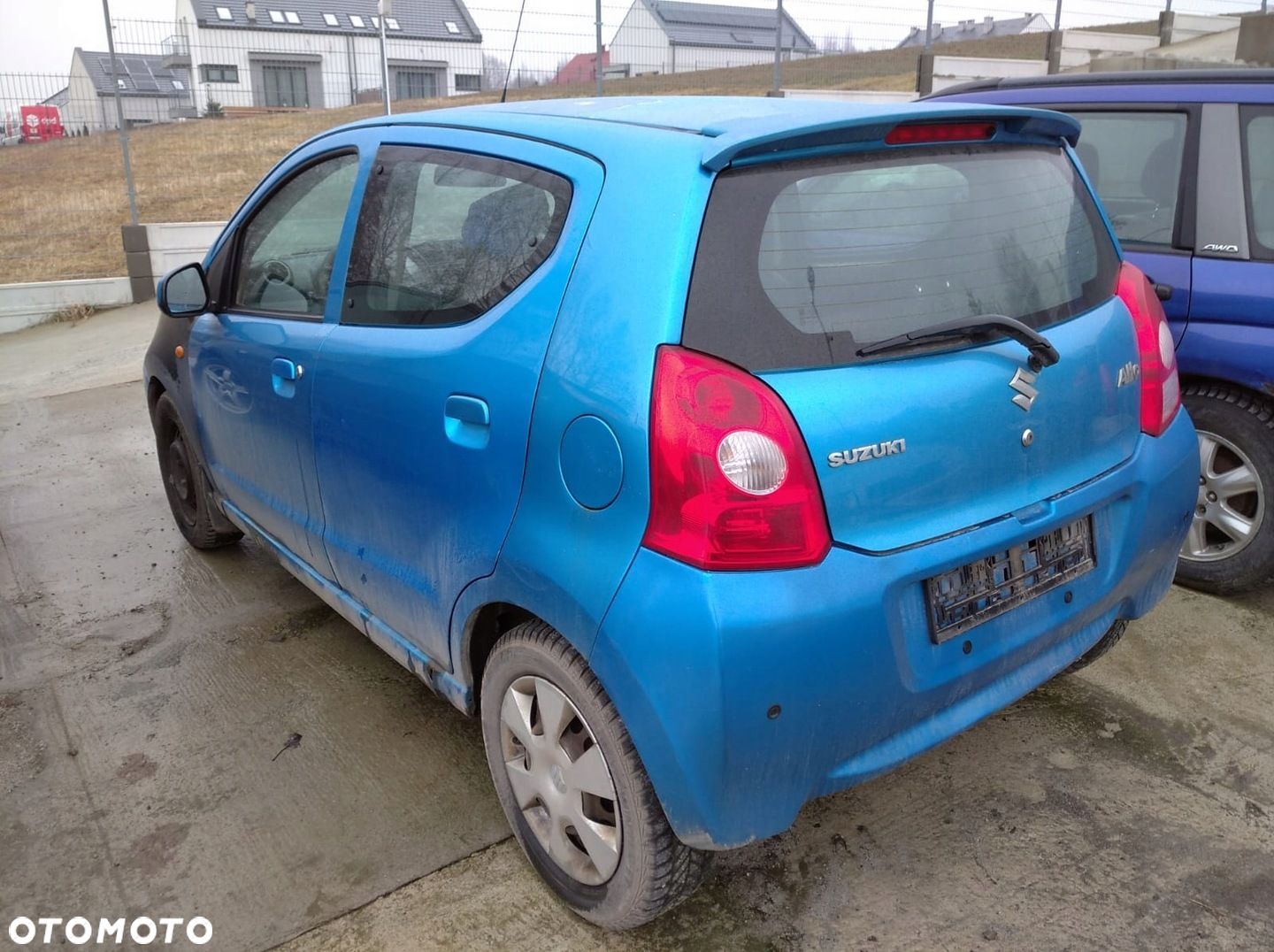 SUZUKI ALTO 7 VII GF 5D 09-14 DRZWI LEWE TYŁ TYLNE Z2S - 1