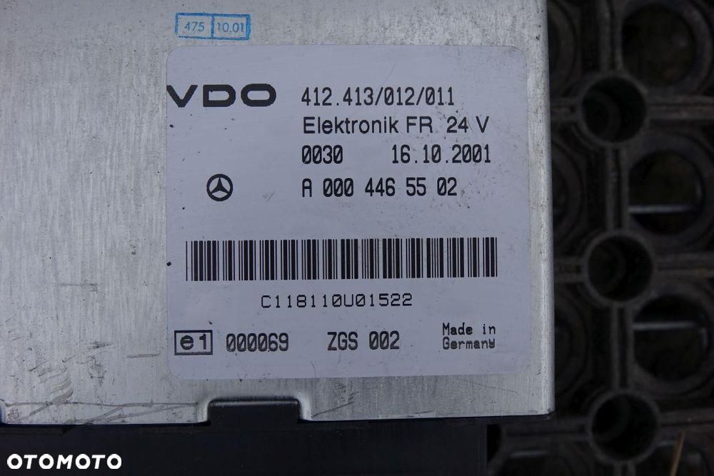 STEROWNIK VDO FR MERCEDES ATEGO A0004465502 - 6