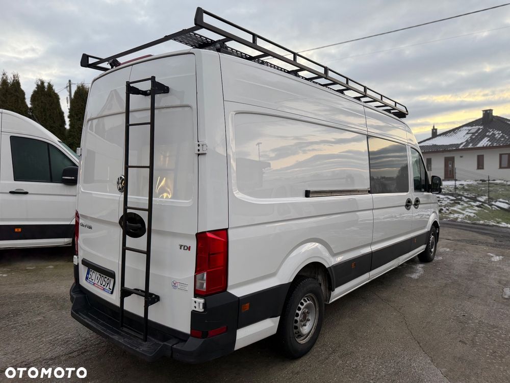 Volkswagen Crafter BRYGADÓWKA 7 OSOB  Bagaznik FULL POCJA KAMERY 360 - 14