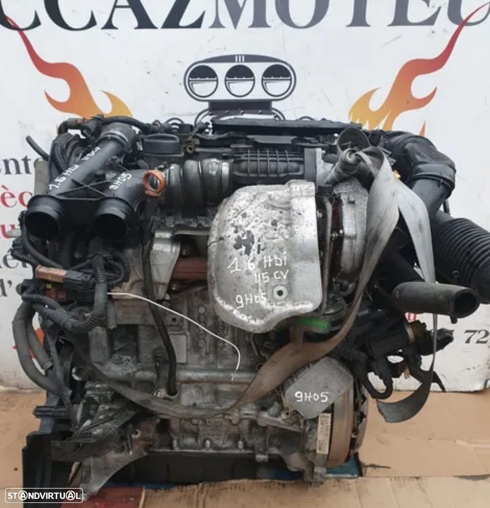 Motor Peugeot / Citroën 1.6 HDi 112cv – 115cv 9H05 com garantia - 1
