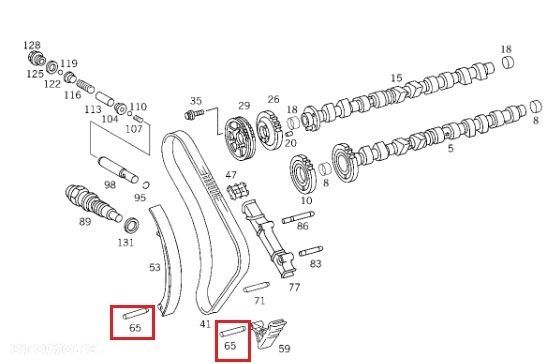 MERCEDES WIELE MODELI Bolec slizgu rorzadu ORYGINAL - 3
