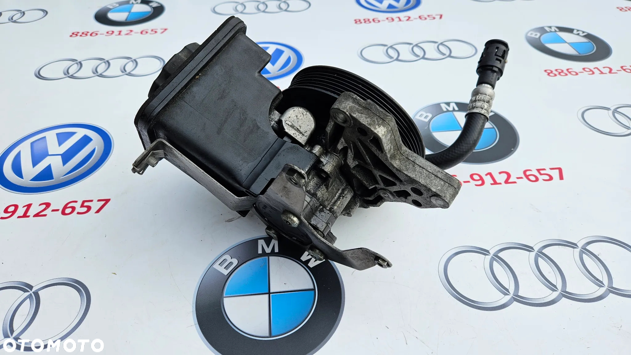 BMW 5 E60 E61 2.5D 3.0D Pompa wspomagania 7693974 - 3
