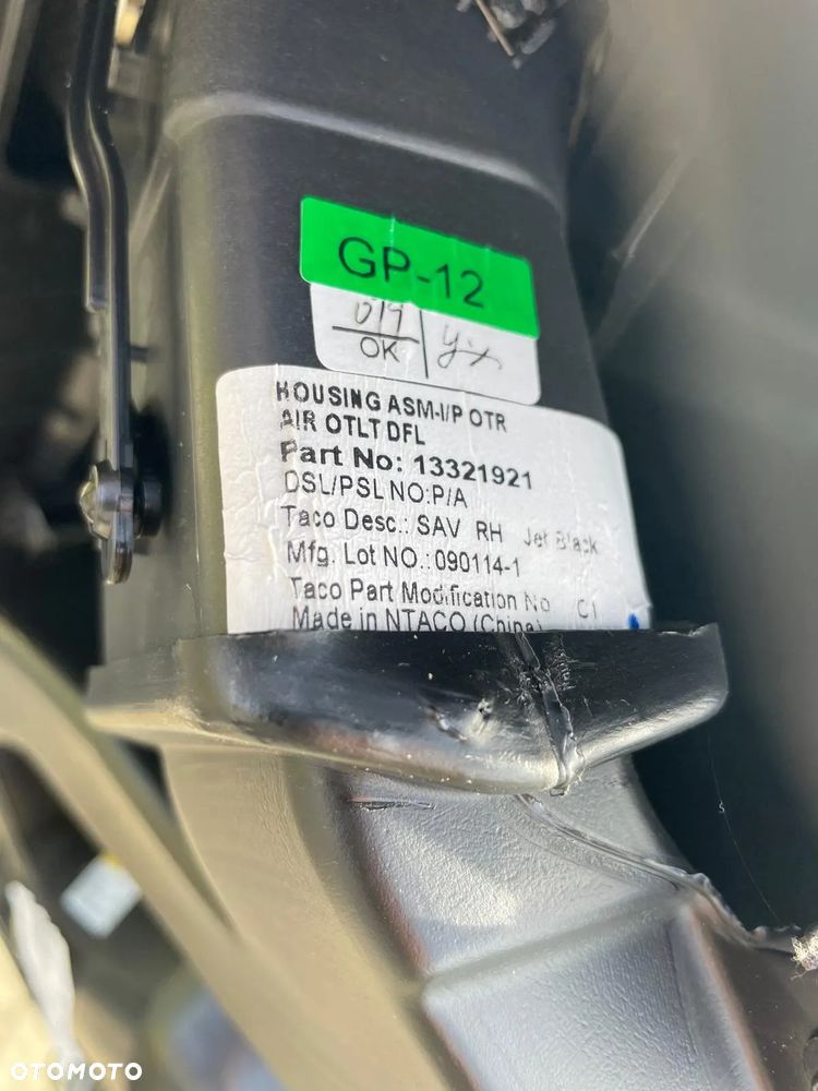 DESKA ROZDZIELCZA KONSOLA KOKPIT AIRBAG PODUSZKI OPEL INSIGNIA A 08-13 EUROPA - 10