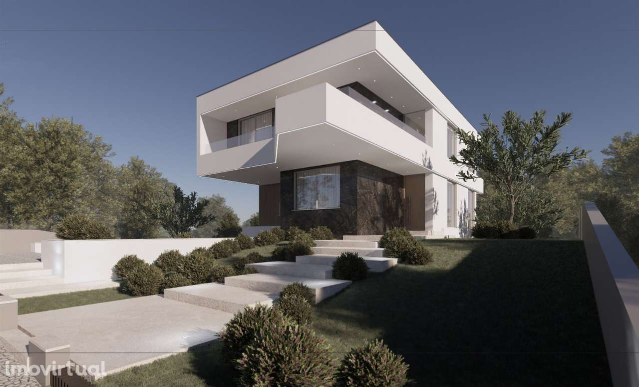 Moradia Isolada T4 de linhas contemporâneas com piscina em Nafarros, S - Grande imagem: 4/47