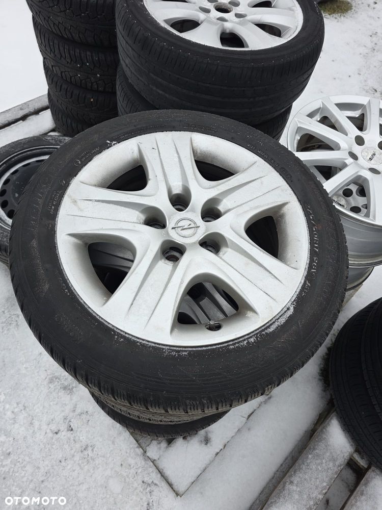 OPEL INSIGNIA A KOŁA FELGI STRUKTURALNE R17 OPONY ZIMOWE 225/50 HANKOOK - 4