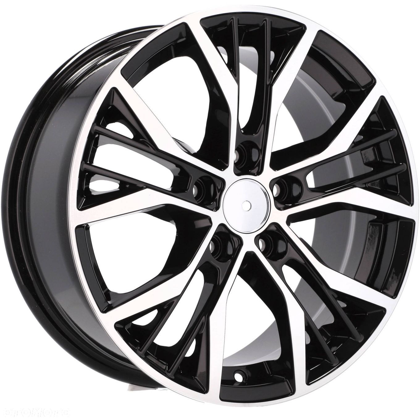 4x Felgi 18 m.in. do VW Passat CC B7 B8 Tiguan Golf T-ROC - BK713 (IN5415) - 2