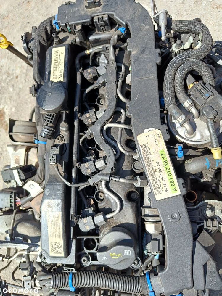 MERCEDES W212 W204 W207 SILNIK KOMPLETNY 2.2 CDI 651911 180 tyś km - 3