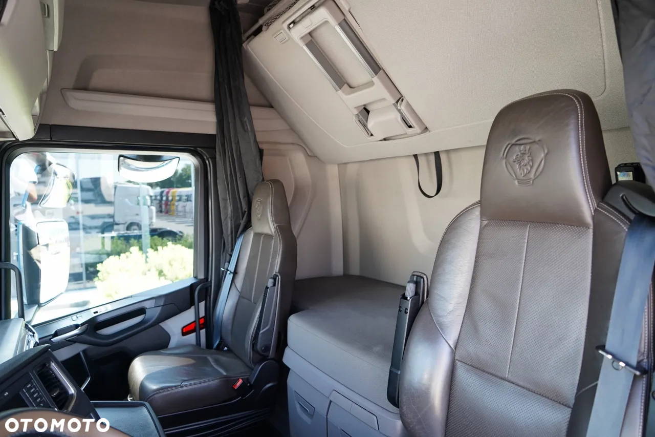 Scania S 500 / RETARDER / KLIMA POSTOJOWA / CAŁA NA PODUSZKACH  / OPONY 100% / ALUFELGI / BOGATE WYPOSAŻENIE / SPROWADZONA / PO KONTRAKCIE SERWISOWYM - 25