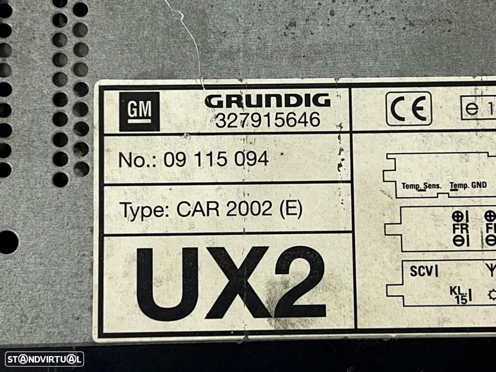 Rádio OPEL VIVARO A (X83) REF. 327915646 - 4