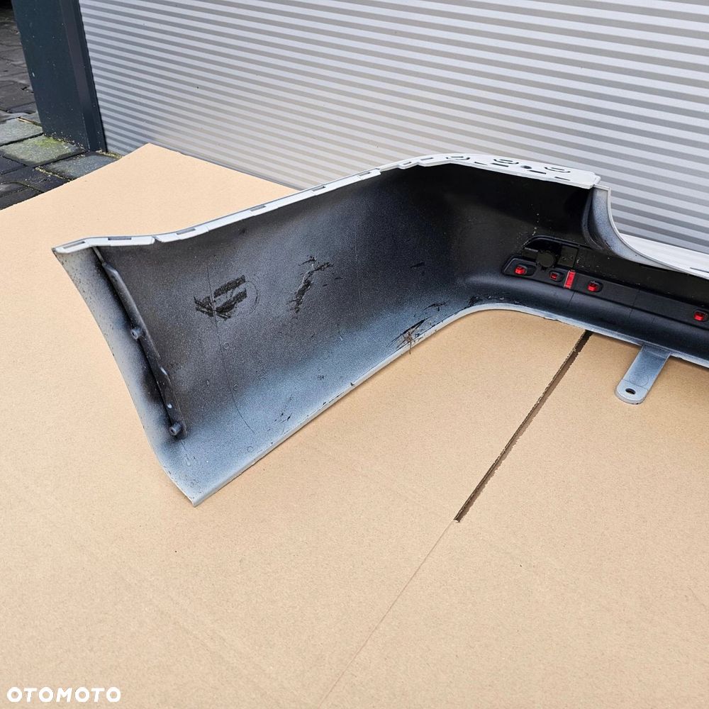 VW T5 LIFT T6 zderzak tył biały LB9A PDC IDEALNY - 9